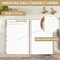 bloom daily planners Undated Soft Cover Planner, 5.5" x 8.25", Tan Leopard
